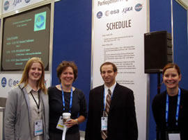 学生を支えるESA、NASA、CSAの国際学生プログラムスタッフ